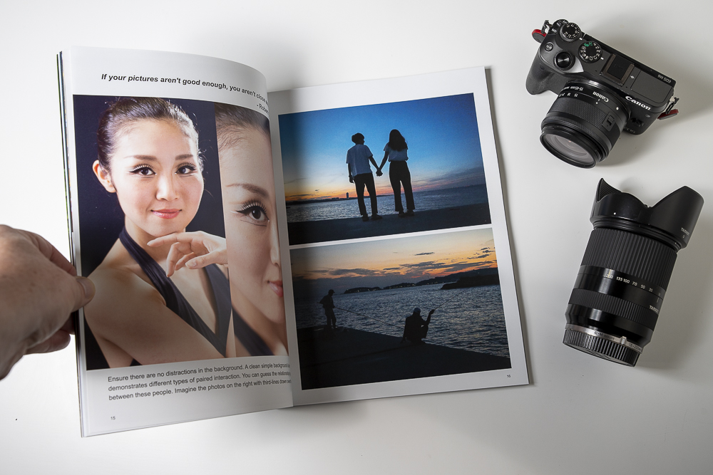 How to do Photographic Story Telling page sample