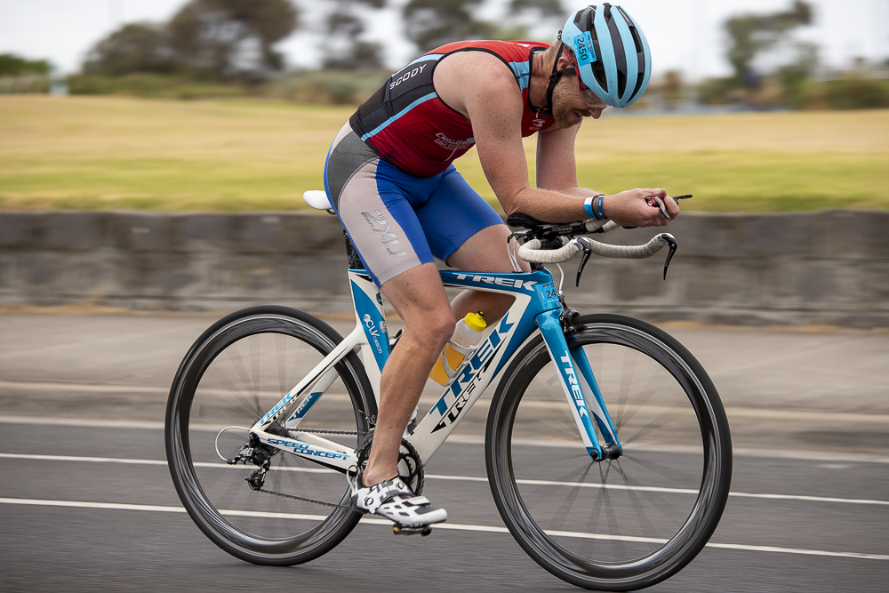Photographic coverage of a triathlon event held in Melbourne Australia
